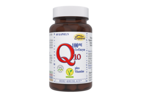 Sie sehen eine Packung Espara Q10 100mg Kapseln, Produktbild: 01 Espara Q10 100mg Kapseln, A-Nr.: 2713678 - 01