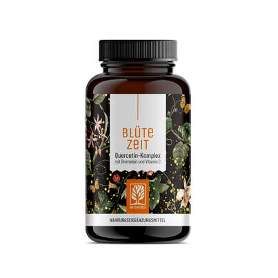 Sie sehen eine Packung Quercetin Bromelain Komplex Kapseln NT, Produktbild: 01 Quercetin Bromelain Komplex Kapseln NT, A-Nr.: 5596227 - 01