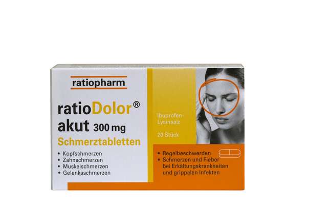 ratioDolor akut® 300 mg, A-Nr.: 2420203 - 01