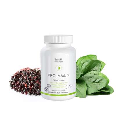 Sie sehen eine Packung Pro Immun Kapseln, Produktbild: 01 Pro Immun Kapseln, A-Nr.: 4488518 - 01