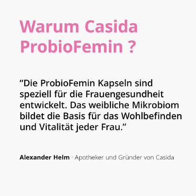 ProbioFemin mit 6 Bakterienkulturen plus Cranberry, D-Mannose &amp; Inulin, A-Nr.: 5676937 - 04