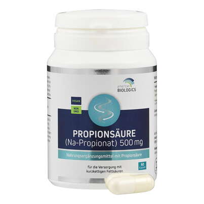 Supplementa Propionsäure 500 mg Kapseln, A-Nr.: 5596977 - 04