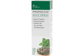 Sie sehen eine Packung doc nature’s PROPOLCIN® HALS SPRAY, Produktbild: 01 doc nature’s PROPOLCIN® HALS SPRAY, A-Nr.: 5723097 - 01