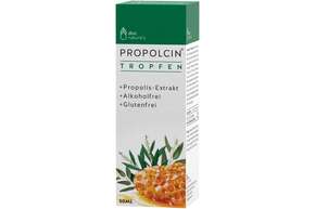 Sie sehen eine Packung doc nature’s PROPOLCIN® Tropfen, Produktbild: 01 doc nature’s PROPOLCIN® Tropfen, A-Nr.: 5673821 - 01