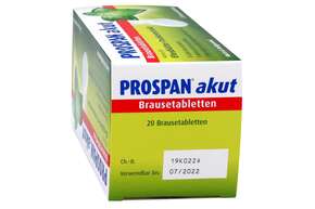 Prospan® akut Brausetabletten, A-Nr.: 1347042 - 01