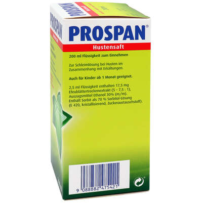 Prospan® Hustensaft, A-Nr.: 2475428 - 03