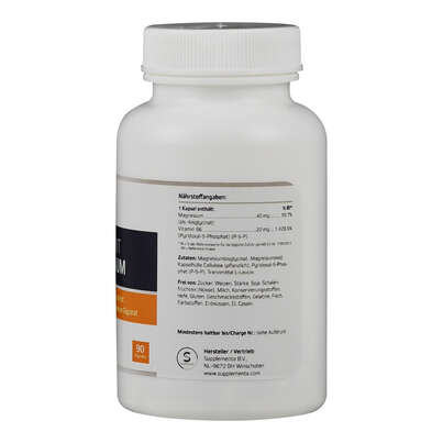 Supplementa P-5-P mit Magnesium Bisglycinat Kapseln, A-Nr.: 5596612 - 02