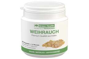 Sie sehen eine Packung Green Health WEIHRAUCH, Produktbild: 01 Green Health WEIHRAUCH, A-Nr.: 3388482 - 01