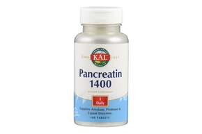 Sie sehen eine Packung Supplementa Pancreatin 1400mg Tabletten, Produktbild: 01 Supplementa Pancreatin 1400mg Tabletten, A-Nr.: 5395492 - 01