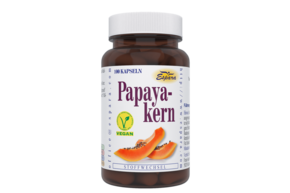 Sie sehen eine Packung Espara Papayakern Kapseln, Produktbild: 01 Espara Papayakern Kapseln, A-Nr.: 5182106 - 01