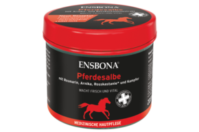 Sie sehen eine Packung Ensbona Pferdesalbe, Produktbild: 01 Ensbona Pferdesalbe, A-Nr.: 3035967 - 01