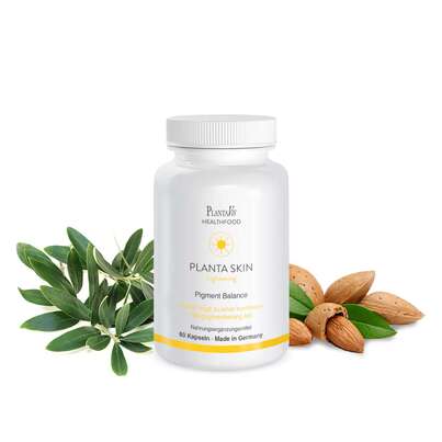 Sie sehen eine Packung PlantaSkin Kapseln, Produktbild: 01 PlantaSkin Kapseln, A-Nr.: 4488607 - 01