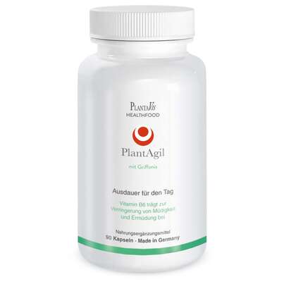 Sie sehen eine Packung PlantAgil mit Griffonia, Produktbild: 03 PlantAgil mit Griffonia, A-Nr.: 4851597 - 03