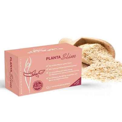 Sie sehen eine Packung PlantaSlim Sättigungskapseln, Produktbild: 03 PlantaSlim Sättigungskapseln, A-Nr.: 5663260 - 03