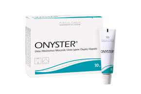 Sie sehen eine Packung Onyster Nagelset Salbe + Pflaster, Produktbild: 01 Onyster Nagelset Salbe + Pflaster, A-Nr.: 3284067 - 01