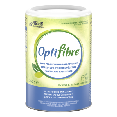 Sie sehen eine Packung OptiFibre® 6x250g, Produktbild: 01 OptiFibre® 6x250g, A-Nr.: 4313635 - 01