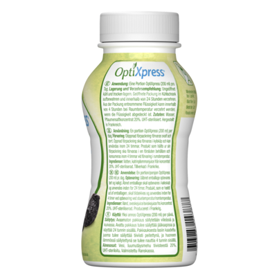 Sie sehen eine Packung OptiXpress® 24x200ml, Produktbild: 02 OptiXpress® 24x200ml, A-Nr.: 4760222 - 02