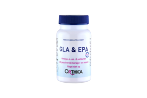 Sie sehen eine Packung GLA & EPA Kapseln Orthica, Produktbild: 01 GLA & EPA Kapseln Orthica, A-Nr.: 5598120 - 01