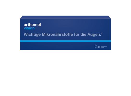 Sie sehen eine Packung Orthomol Vision, Produktbild: 01 Orthomol Vision, A-Nr.: 4193007 - 01