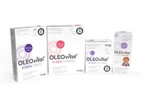 Sie sehen eine Packung OLEOvital® Eisen Forte (Sachets), Produktbild: 01 OLEOvital® Eisen Forte (Sachets), A-Nr.: 4540259 - 01