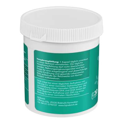 BjökoVit Omega 3 DHA+EPA Kapseln vegan, A-Nr.: 5174733 - 02