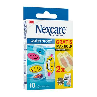 Nexcare™ Waterproof Tattoo Pflaster, 26 mm × 57 mm, 10/Packung + 2 Nexcare™ Max Hold GRATIS, A-Nr.: 5436535 - 03