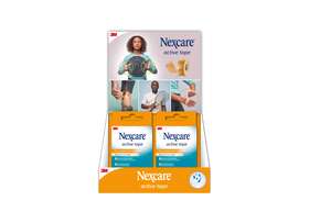 Nexcare™ Active Tape, Pflaster Display, 10 Rollen, A-Nr.: 5267736 - 01