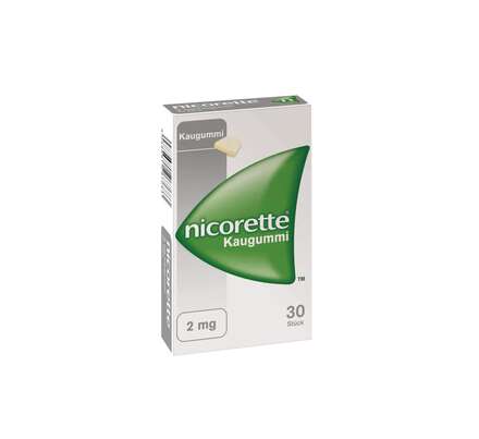 Nicorette Kaugummi 2mg - ohne Geschmack, A-Nr.: 3505516 - 01