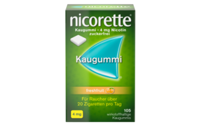 nicorette® Kaugummi freshfruit 4mg, A-Nr.: 3500097 - 01