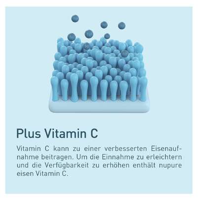 Nupure Eisen plus Vitamin C + B12 + Folsäure, A-Nr.: 5778744 - 05
