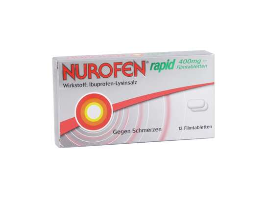 Nurofen Rapid 400 mg Filmtabletten, A-Nr.: 3528629 - 01