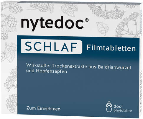nytedoc® SCHLAF Filmtabletten, A-Nr.: 5506282 - 01