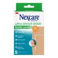 Sie sehen eine Packung Nexcare™ Ultra Stretch MAXI Comfort Flexible Pflaster, 50 mm x 101 mm, 5/Packung, Produktbild: 01 Nexcare™ Ultra Stretch MAXI Comfort Flexible Pflaster, 50 mm x 101 mm, 5/Packung, A-Nr.: 5436541 - 01