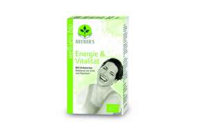 Sie sehen eine Packung Energie & Vitalität BIO, Produktbild: 01 Energie & Vitalität BIO, A-Nr.: 3096584 - 01