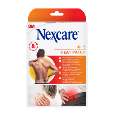 Nexcare™ Wärmepflaster, 9,5 cm × 13 cm, 5/Pack, A-Nr.: 4435195 - 01