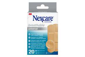 Nexcare™ Breathable Universal Pflaster, assortiert, 20/Packung, A-Nr.: 5680643 - 01