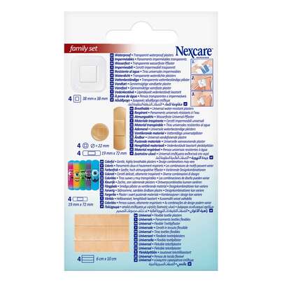 Nexcare™ Family Set, gemischt 20 Pflaster, A-Nr.: 5842117 - 03