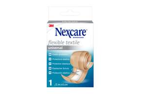 Nexcare™ Flexible Textile Universal Band Pflaster, 1 m x 6 cm, A-Nr.: 4892366 - 01