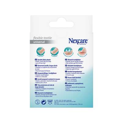 Nexcare™ Flexible Textile Universal Band Pflaster, 1 m x 6 cm, 1/Packung, A-Nr.: 5738791 - 02