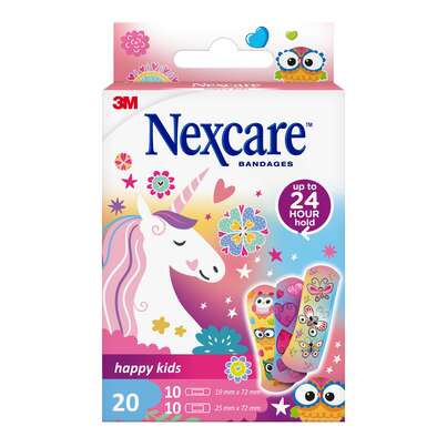 Nexcare™ Happy Kids Plasters Magic, assortiert, 20/Packung, A-Nr.: 5436529 - 01