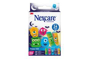 Nexcare™ Kinderpflaster Happy Kids Monster, assortiert, 20/Packung, A-Nr.: 4828813 - 01