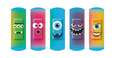 Nexcare™ Kinderpflaster Happy Kids Monster, assortiert, 20/Packung, A-Nr.: 4828813 - 02