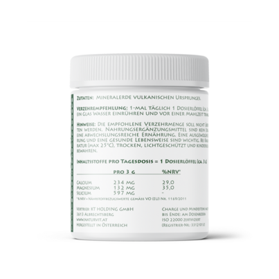 Naturvit® Grüne Mineralerde vulkanischen Ursprungs, A-Nr.: 5824378 - 02