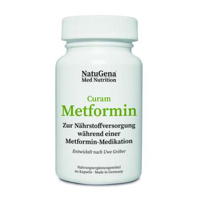 CuramMetformin Uwe Gröber Kapseln, A-Nr.: 5583035 - 01