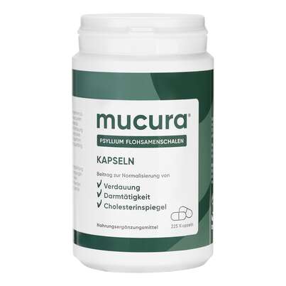 Mucura® Flohsamenschalen Kapseln, A-Nr.: 5717122 - 01