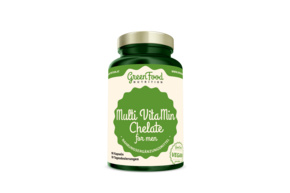 GreenFood Nutrition Multi VitaMin Chelate für Männer 90 Kapseln, A-Nr.: 5634459 - 01