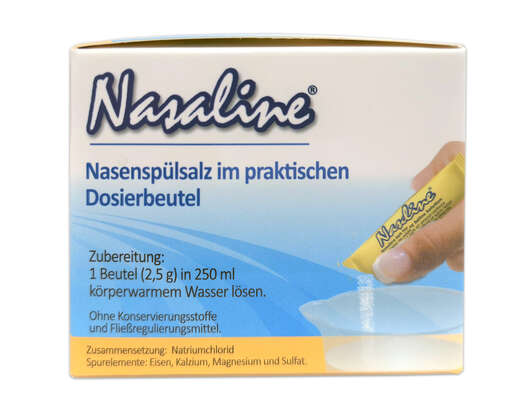 NASALINE® Nasenspülsalz, A-Nr.: 3487190 - 01