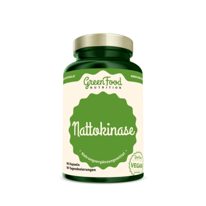 GreenFood Nutrition Nattokinase 20.000FU 90 Kapseln, A-Nr.: 5634608 - 01