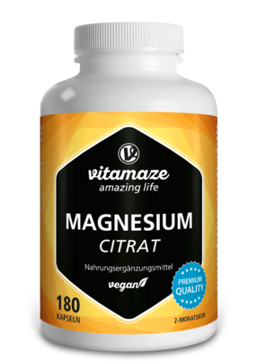 Vitamaze Magnesium Citrat 360mg vegan, A-Nr.: 5274073 - 01