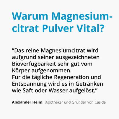 Magnesiumcitrat Pulver Vital, A-Nr.: 4362504 - 03